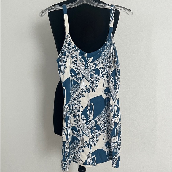 Reformation Blue and White Mini Dress - Picture 3 of 9